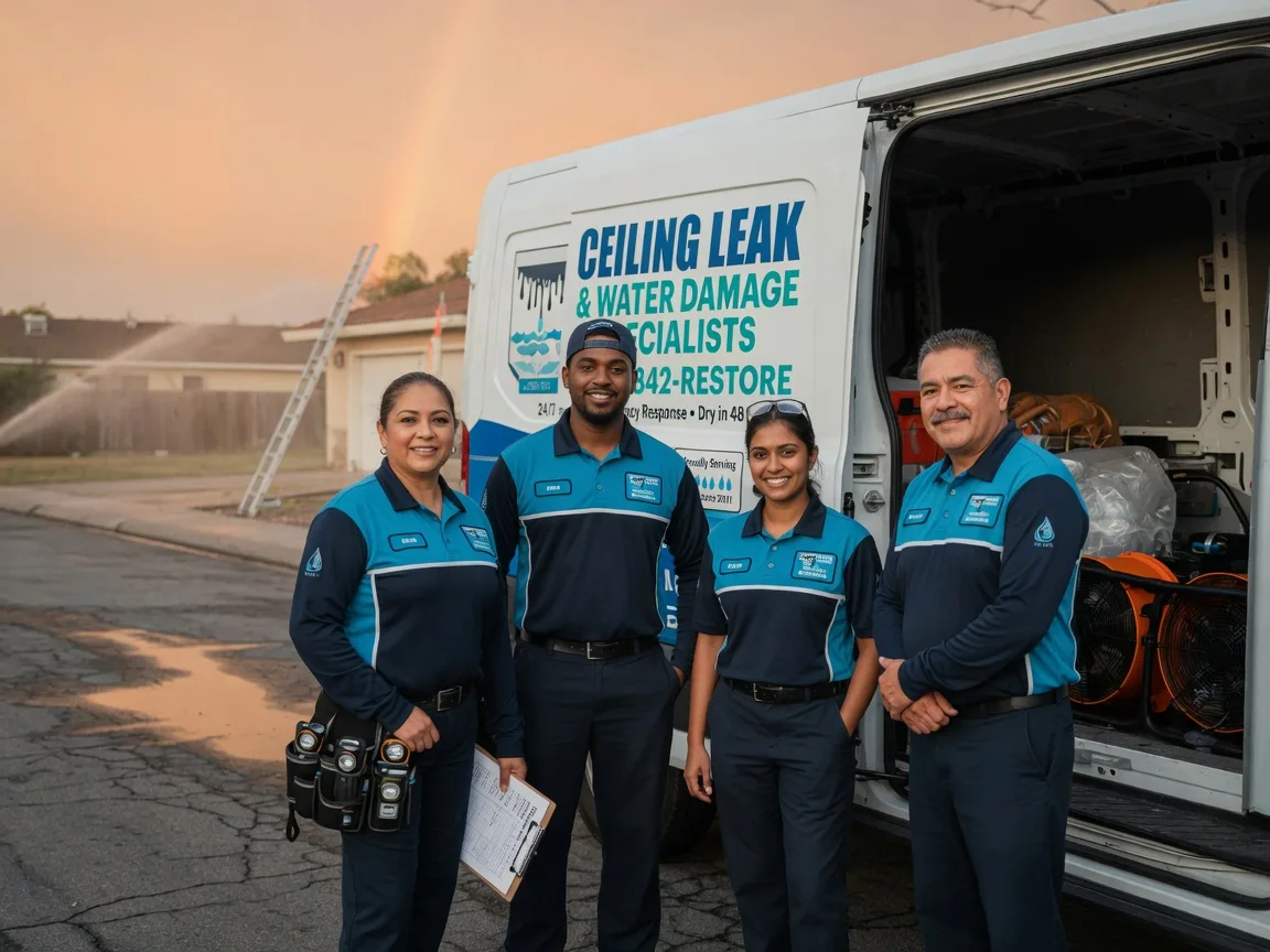 Ceiling Leak Cleanup company in Oriental, NC